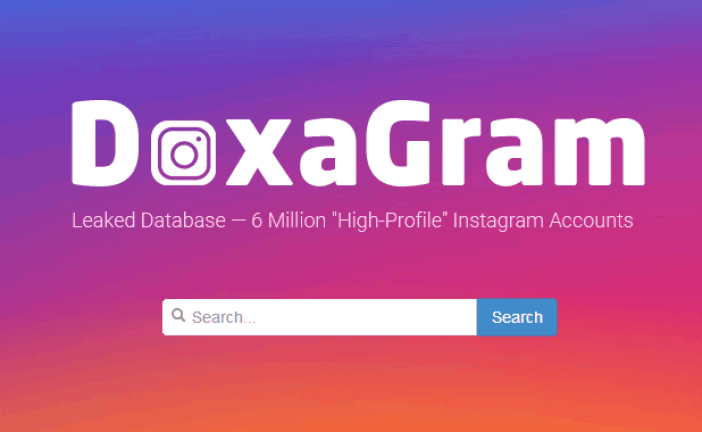 نفوذگران داده‌های ۶ میلیون حساب کاربری اینستاگرام را در وب‌گاه Doxagram به فروش گذاشته‌اند