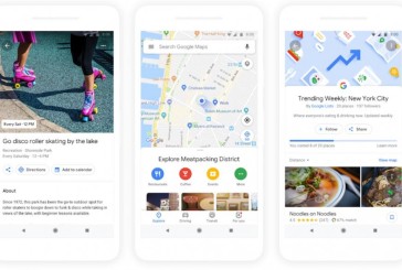 اجلاس Google I/O 2018، تبدیل گوگل مپز به خبرخوان محلی