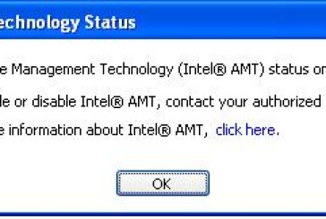 گزارش آسیب پذیری در Intel Active Management