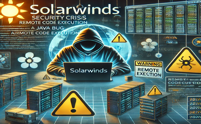 بحران امنیتی در SolarWinds؛ اجرای کد از راه دور با یک باگ جاوا