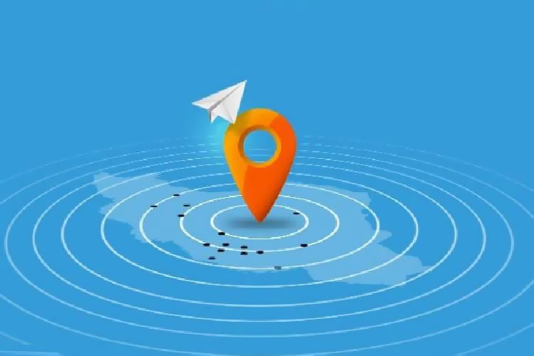 نمایش موقعیت مکانی دقیق کاربران در قابلیت People Nearby تلگرام