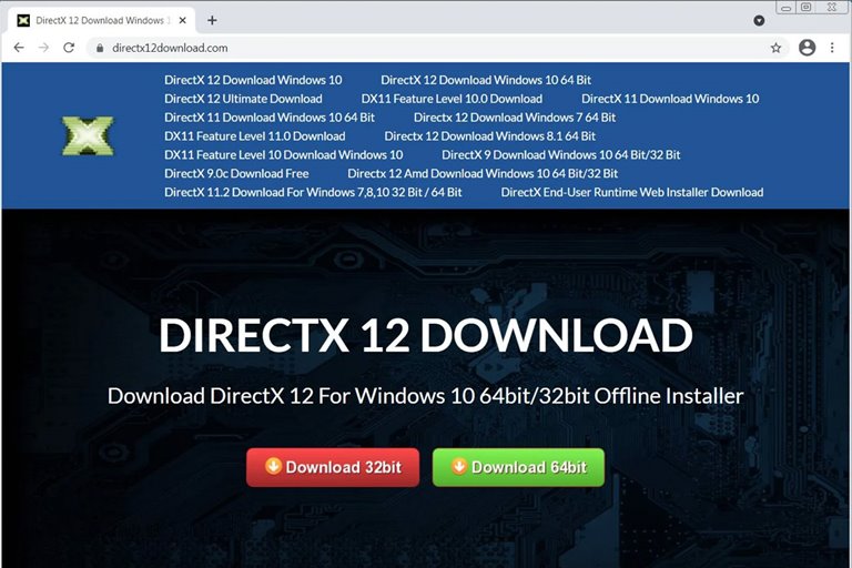 هکرها در پوشش سایت دانلود DirectX ۱۲ اطلاعات کاربران را سرقت کردند