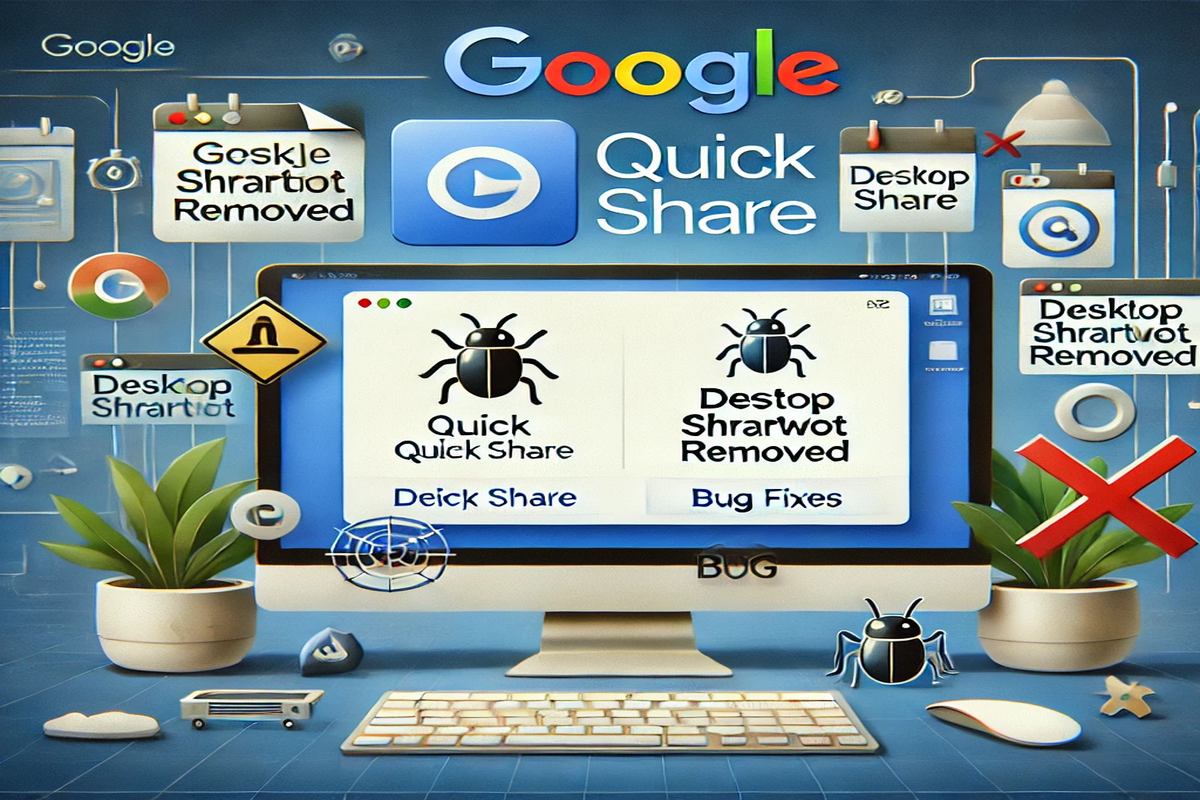 به‌روزرسانی Quick Share گوگل؛ حذف میانبر دسکتاپ و رفع باگ‌ها