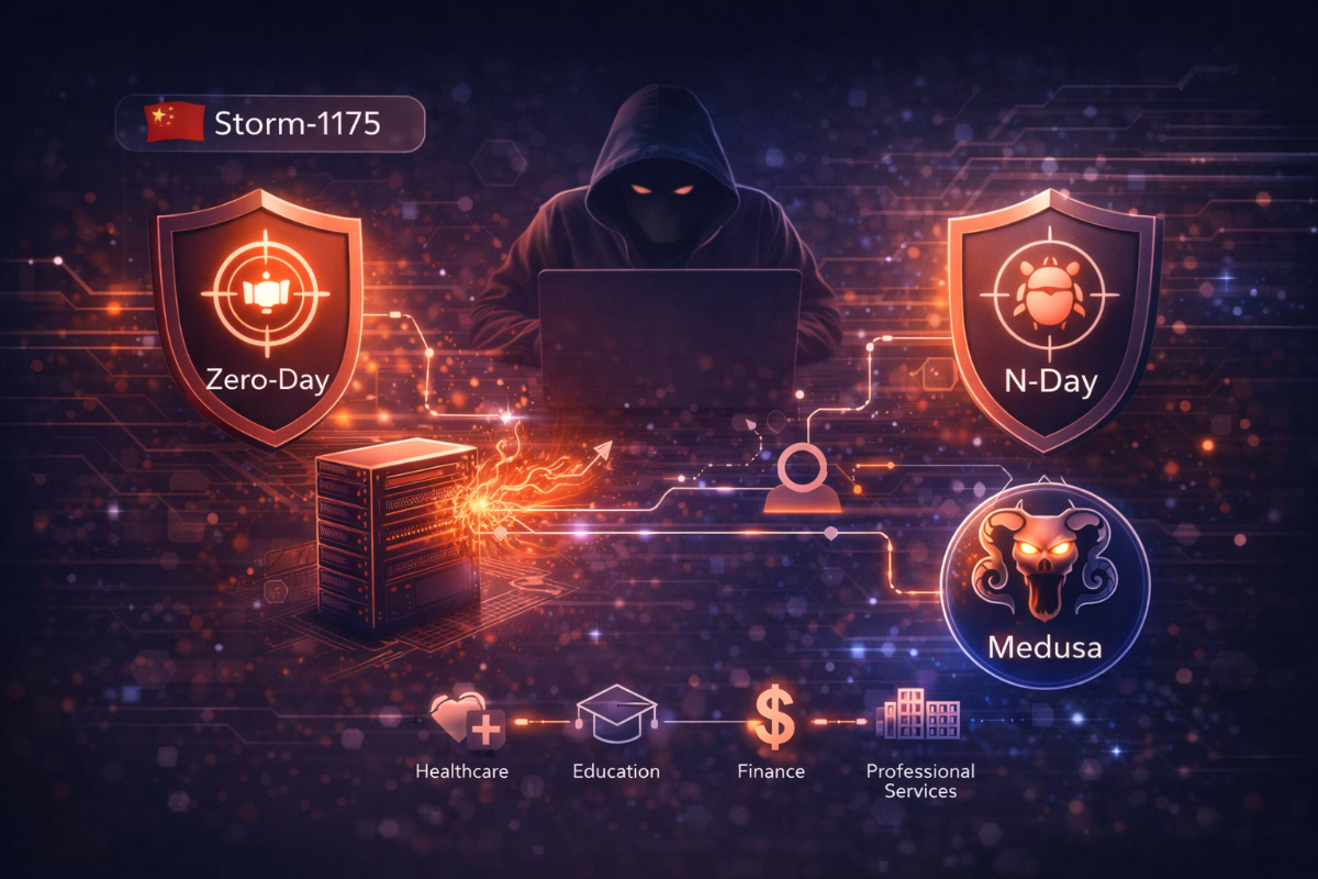 حملات سریع باج‌افزار Medusa با سوءاستفاده از zero-day
