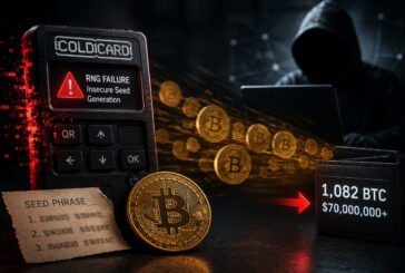 سرقت ۷۰ میلیون دلار بیت‌کوین به یک نقص در کیف پول Coldcard نسبت داده شد