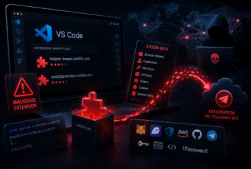 افزونه مخرب VS Code برای سرقت کیف پول و اعتبارنامه کاربران