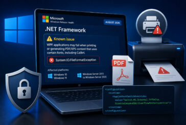 به‌روزرسانی .NET Framework مایکروسافت چاپ و ساخت PDF را مختل کرد