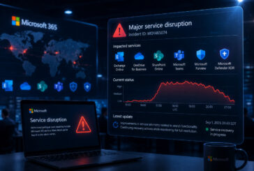 اختلال گسترده چندین سرویس Microsoft ۳۶۵ را مختل کرد