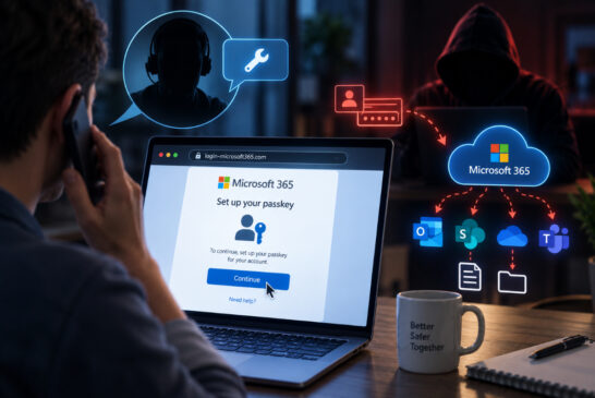 حملات فیشینگ Passkey حساب‌های Microsoft ۳۶۵ را هدف گرفته‌اند
