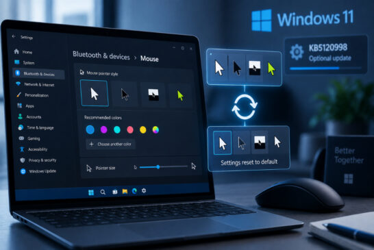 به‌روزرسانی Windows ۱۱ تنظیمات ماوس را در سیستم‌های غیرانگلیسی بازنشانی می‌کند